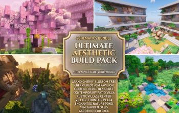 ✨ The Ultimate Aesthetic Build Pack: 10 Cozy Schematics ✨
