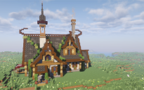 Fantasy Minecraft Manor Description