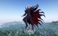 Minecraft Dracula Statue