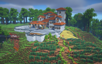Italian Villa + Vineyard Detailed Interior