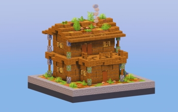 Rural Japanese Big Hut