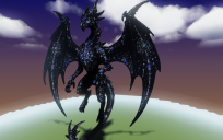 Astravein, the Star-Inscribed Black Dragon