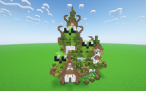 Minecraft Slime Fantasy House