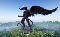Minecraft Hellshadow |Satan| Statue