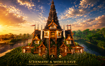 🏰 Grandspire Manor | Medieval Fantasy Mansion & Tower House
