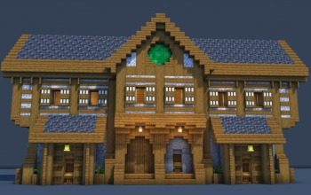 Medieval Trading Hall - Fully Decorated Interior
