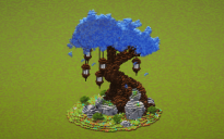 Blue Lantern Tree