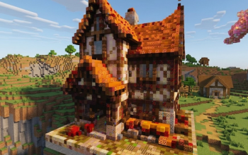 A half timber cottage