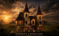 🏰 Twinspire Gothic Manor | Medieval Fantasy Castle House
