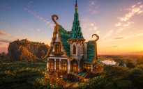 🏰 Emeraldspire Manor | Medieval Fantasy House / Noble Residence
