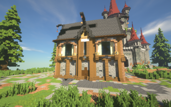 Minecraft Medieval House 2