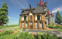 Minecraft Medieval House 2