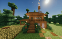 🏡 Cozy Spruce Log House 🌲