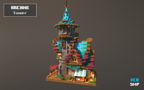 🔮 Azure Arcane Tower