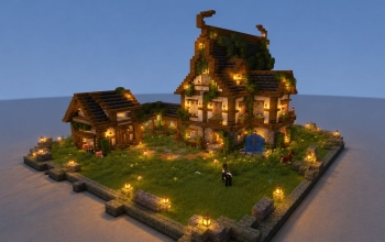 🏡 Lakeside Medieval Manor 🌿✨