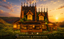 🏰 Shadowvine Cottage | Medieval Fantasy House / Cozy Manor