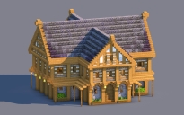 Medieval House – Fully Decorated Interior