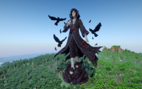 Minecraft Itachi Uchiha |Naruto| Statue
