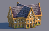 Medieval House – Fully Decorated Interior