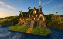 🏰 Medieval Riverside Manor