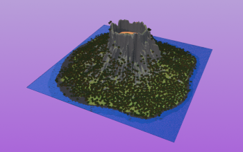 Custom Map - Volcano