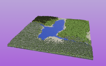 Custom Map - Plains, Forest, River