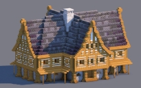 Medieval House – Fully Decorated Interior