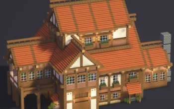 Orange House|Litematic