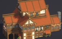 Orange House|Litematic