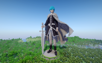 Minecraft Himmel |Frieren: Beyond Journey's End| Statue Free (Schematic and Map)