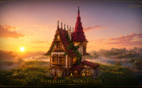 🏰 Crimson Spire Manor | Medieval Fantasy House & Noble Residence