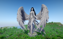 Minecraft Angel Statue V75