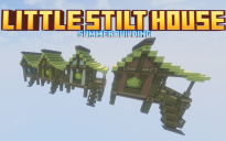 Shematic 4 Little Stilt Tropical House - Summer Building Minecraft