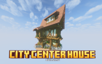 Shematic CityCenter House Medieval - Building Minecraft