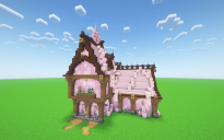 Minecraft Cherry Blossom House