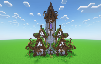Minecraft Enchanted Forest House