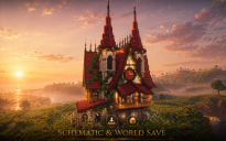 🏰 Crimson Spire Manor | Medieval Noble House & Fantasy Tower Estate