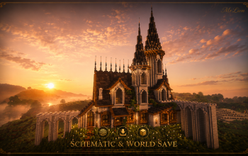 🏰 Ivory Spire Castle Manor | Gothic Medieval Castle & Noble Estate