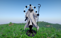 Minecraft Madara Uchiha |Six Paths|Naruto| Statue