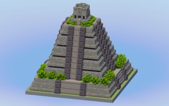 Tuff Bricks Mayan Pyramid