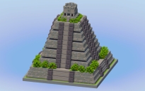 Tuff Bricks Mayan Temple