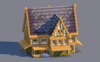 Medieval House – Fully Decorated Interior