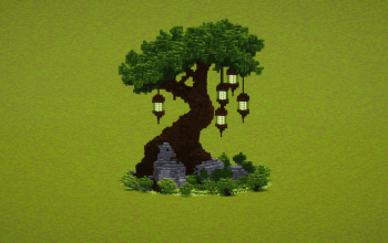 Evergreen Lantern Tree