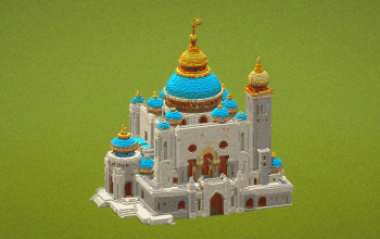 Turquoise Desert Fortress
