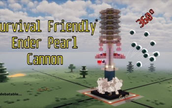 Ender pearl blaster design