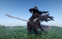 Minecraft Witch Statue