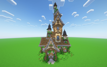Minecraft Mystic Arcane House