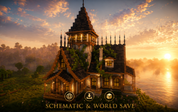 🌿 Thornspire Manor | Grand Medieval House & Noble Woodland Estate
