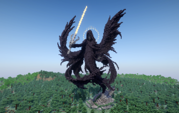 Minecraft Dark Nemesis Statue