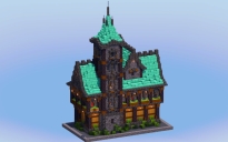 Dark Medieval Town Hall